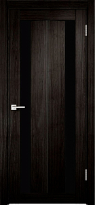 Товар Межкомнатная дверь Легенда Y-6 тон Венге Стекло Лакобель черное